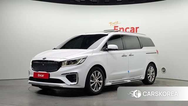 Kia The New Carnival 2018 Белый из Кореи