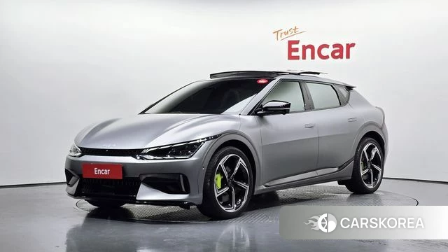 Kia EV6 2023 Серый из Кореи