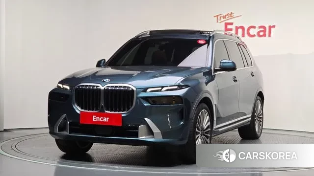 BMW X7 (G07) 2023 Синий нефрит из Кореи