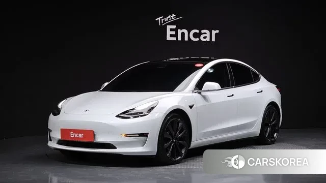 Tesla Model 3 2020 Белый из Кореи