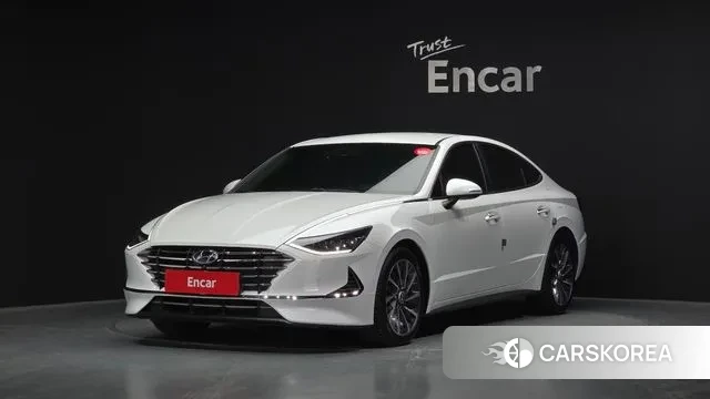 Hyundai Sonata (DN8) 2019 Белый из Кореи