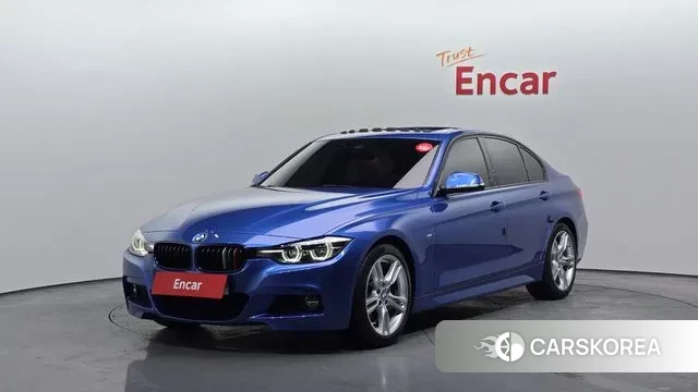 BMW 3 Series (F30) 2018 Синий из Кореи