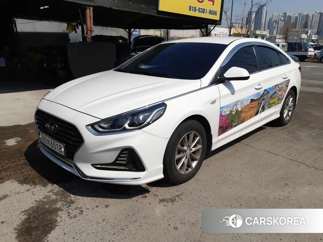 Hyundai Sonata New Rise 2018 Белый из Кореи