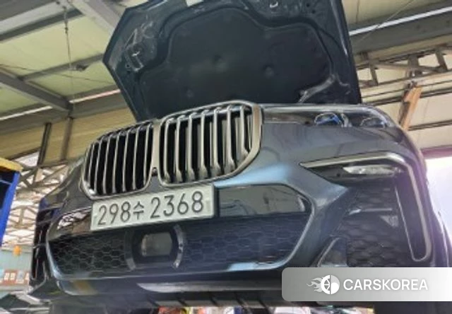 BMW X7 (G07) 2020 Серый из Кореи