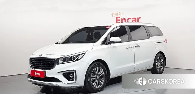 Kia The New Carnival 2018 Белый из Кореи