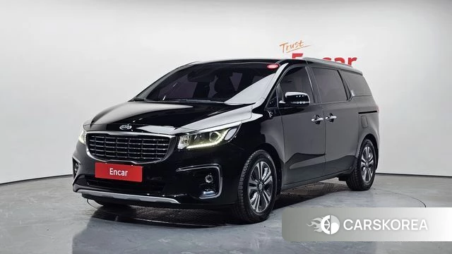 Kia The New Carnival 2019 Черный из Кореи