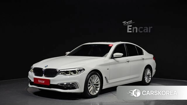 BMW 5 Series (G30) 2018 Белый из Кореи