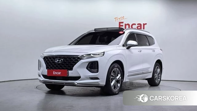 Hyundai Santa Fe TM 2018 Белый из Кореи
