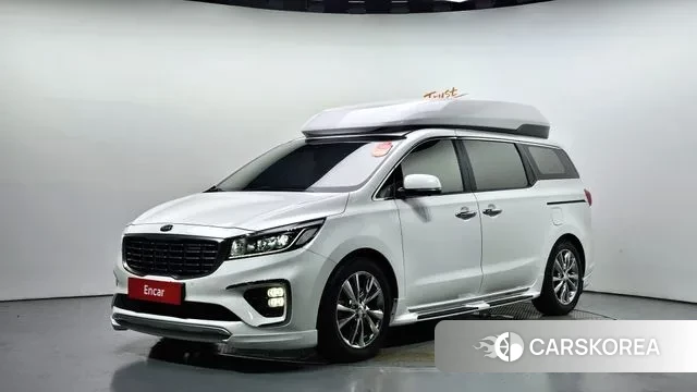 Kia The New Carnival 2018 Белый из Кореи