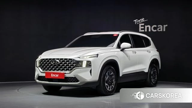 Hyundai The New Santa Fe 2023 Белый из Кореи