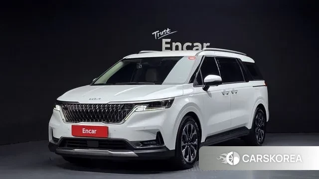 Kia Carnival 4th generation 2023 Белый из Кореи
