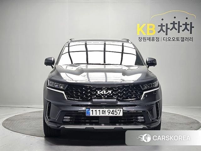 Kia The New Sorento 4th Generation 2021 Серый из Кореи