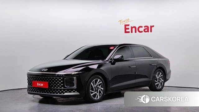 Hyundai Grandeur (GN7) 2022 Черный из Кореи