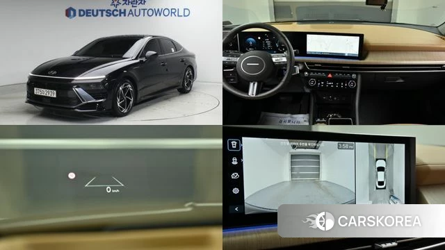 Hyundai Sonata D Edge Hybrid (DN8) 2023 Черный из Кореи