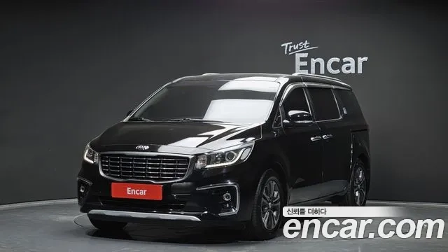 Kia The New Carnival 2018 Черный из Кореи