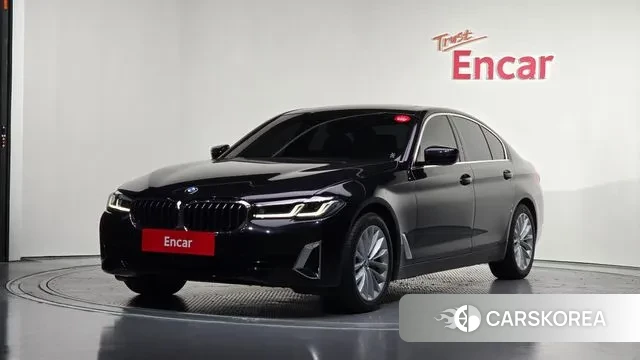 BMW 5 Series (G30) 2021 Черный из Кореи