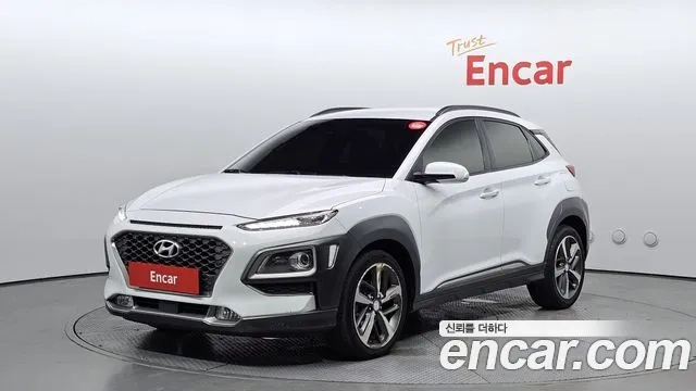 Hyundai Kona 2019 Белый из Кореи