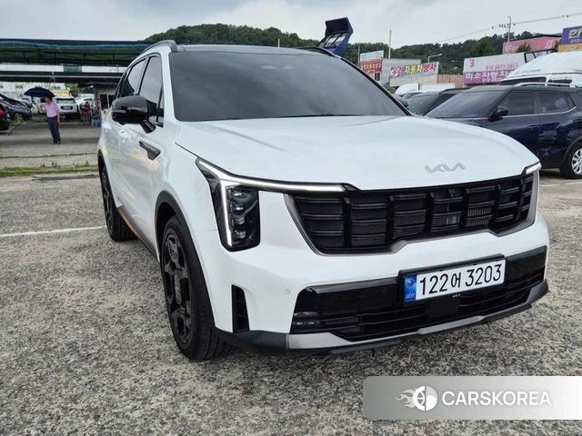 Kia The New Sorento 4th Generation 2025 Белый из Кореи