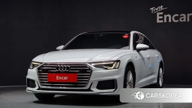 Audi A6 (C8) 2021 Белый из Кореи