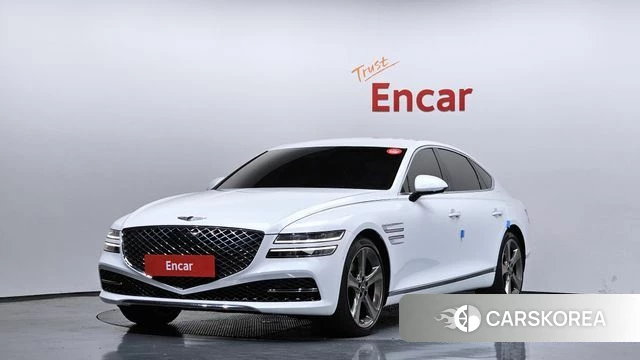 Genesis G80 (RG3) 2021 Белый из Кореи