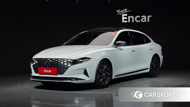 Hyundai The New Grandeur IG Hybrid 2022 Белый из Кореи