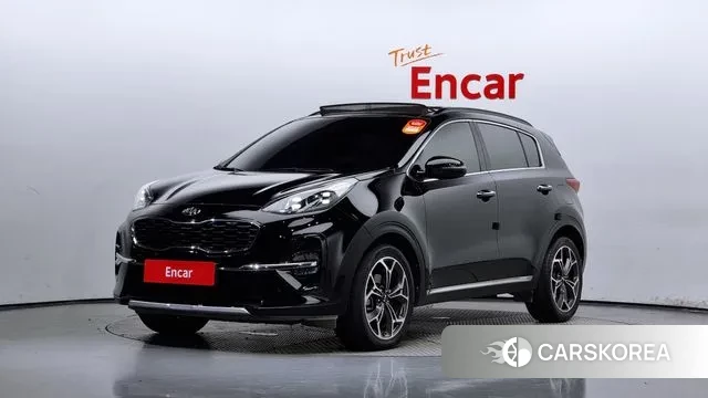 Kia Sportage The Bold 2020 Черный из Кореи