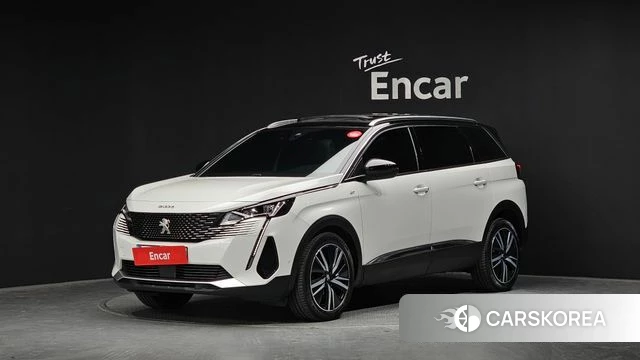 Peugeot 5008 second generation 2023 Белый из Кореи
