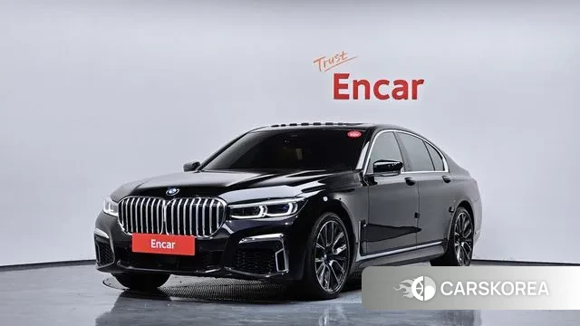 BMW 7 Series (G11) 2020 Черный из Кореи