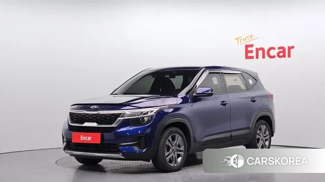 Kia Seltos 2020 Синий из Кореи