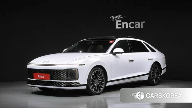 Hyundai Grandeur (GN7) 2023 Белый из Кореи