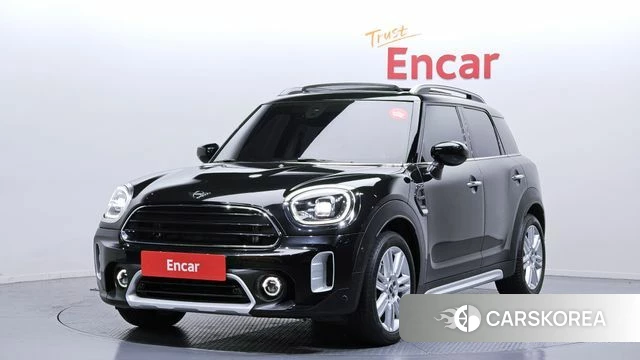 Mini Cooper Countryman 2022 Черный из Кореи