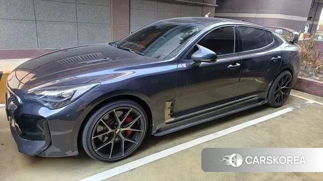 Kia Stinger 2018 Серый из Кореи