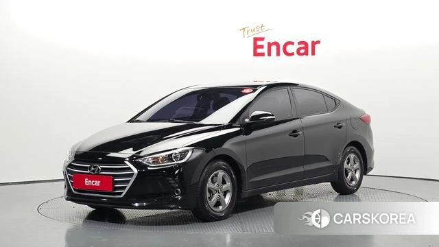 Hyundai Avante AD 2018 Черный из Кореи