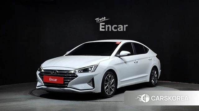 Hyundai The New Avante AD 2019 Белый из Кореи