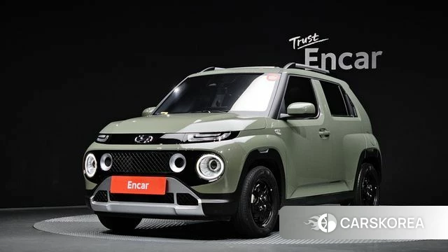 Hyundai Casper 2022 Темно-зеленый из Кореи