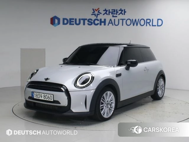 Mini Cooper 2021 Серебряный из Кореи