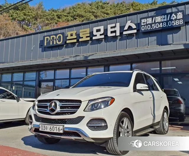 Mercedes-Benz GLE - Class W166 2018 Белый из Кореи