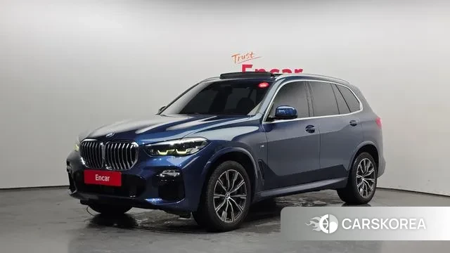 BMW X5 (G05) 2021 Синий из Кореи