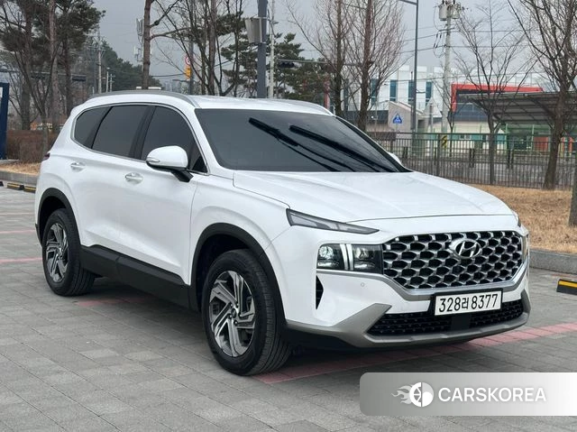 Hyundai The New Santa Fe 2021 Белый из Кореи