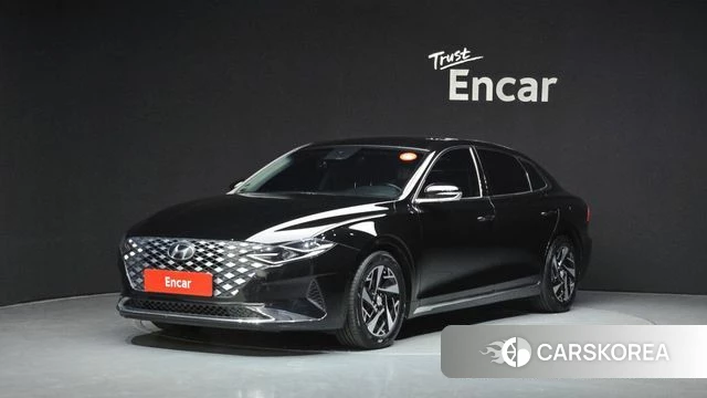 Hyundai The New Grandeur IG Hybrid 2021 Черный из Кореи