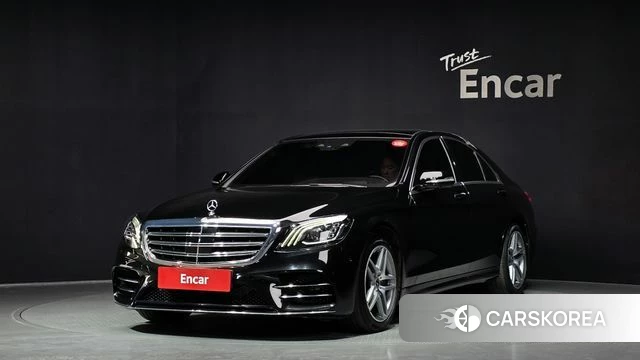 Mercedes-Benz S-Class W222 2020 Черный из Кореи