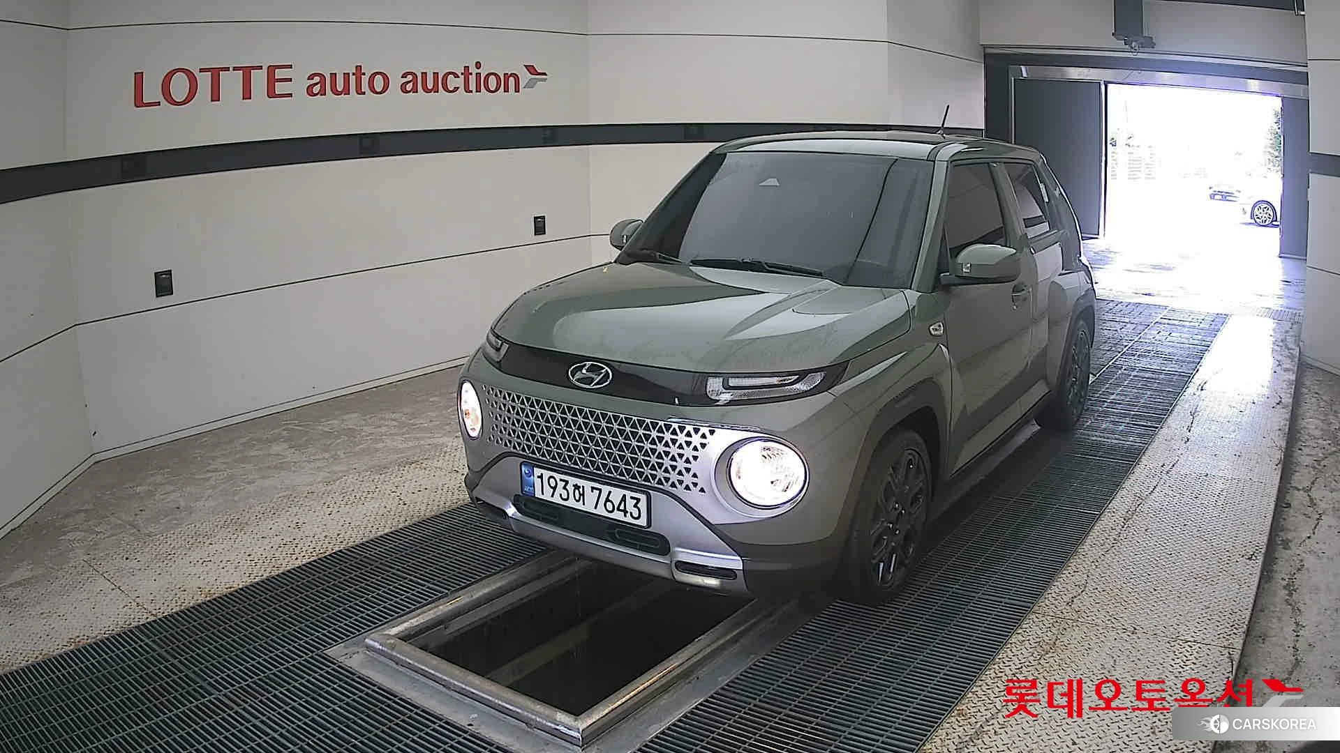 Hyundai Casper 2023 Tomboy Khaki из Кореи