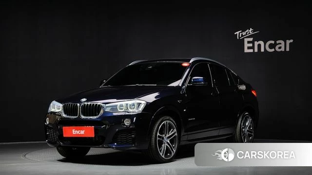 BMW X4 (F26) 2018 Черный из Кореи