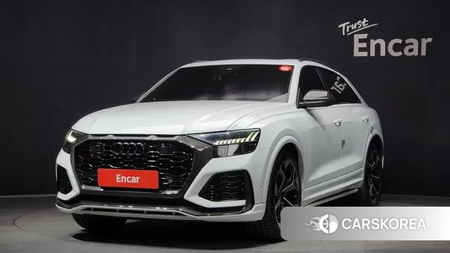 Audi RSQ8 (4M) 2021 Белый из Кореи
