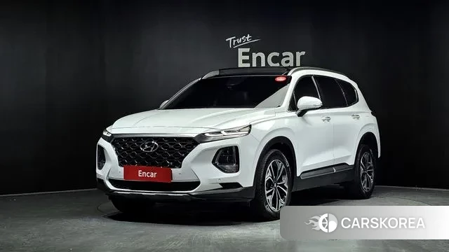 Hyundai Santa Fe TM 2018 Белый из Кореи