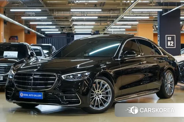 Mercedes-Benz S-Class W223 2022 Черный из Кореи