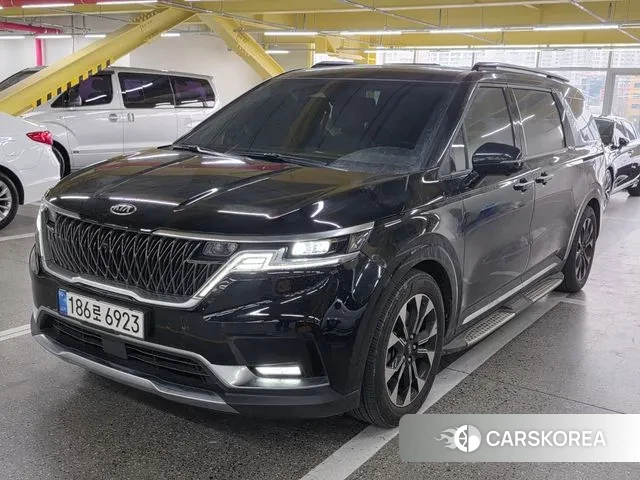 Kia Carnival 4th generation 2021 Черный из Кореи