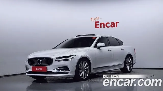 Volvo S90 2018 Белый из Кореи