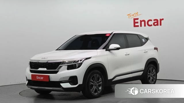 Kia Seltos 2021 Белый из Кореи