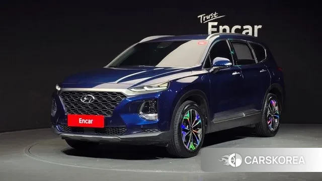 Hyundai Santa Fe TM 2018 Синий из Кореи